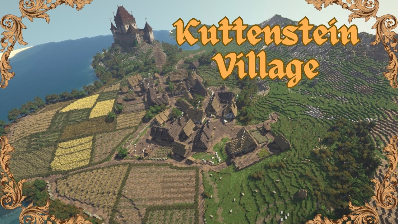 The Village at Kuttenstein Castle ( Minecraft 1.19.2 )