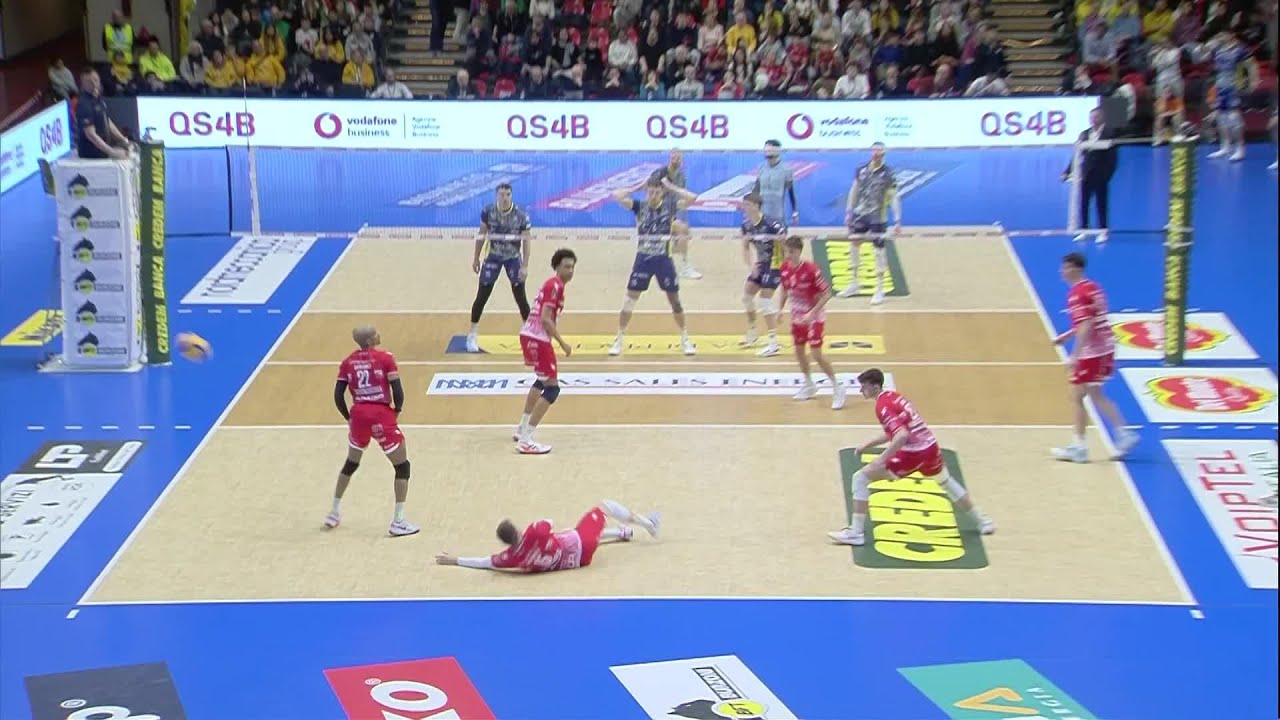 Gas Sales Bluenergy Piacenza vs. Valsa Group Modena - Superlega Credem Banca VBTV Match Highlights