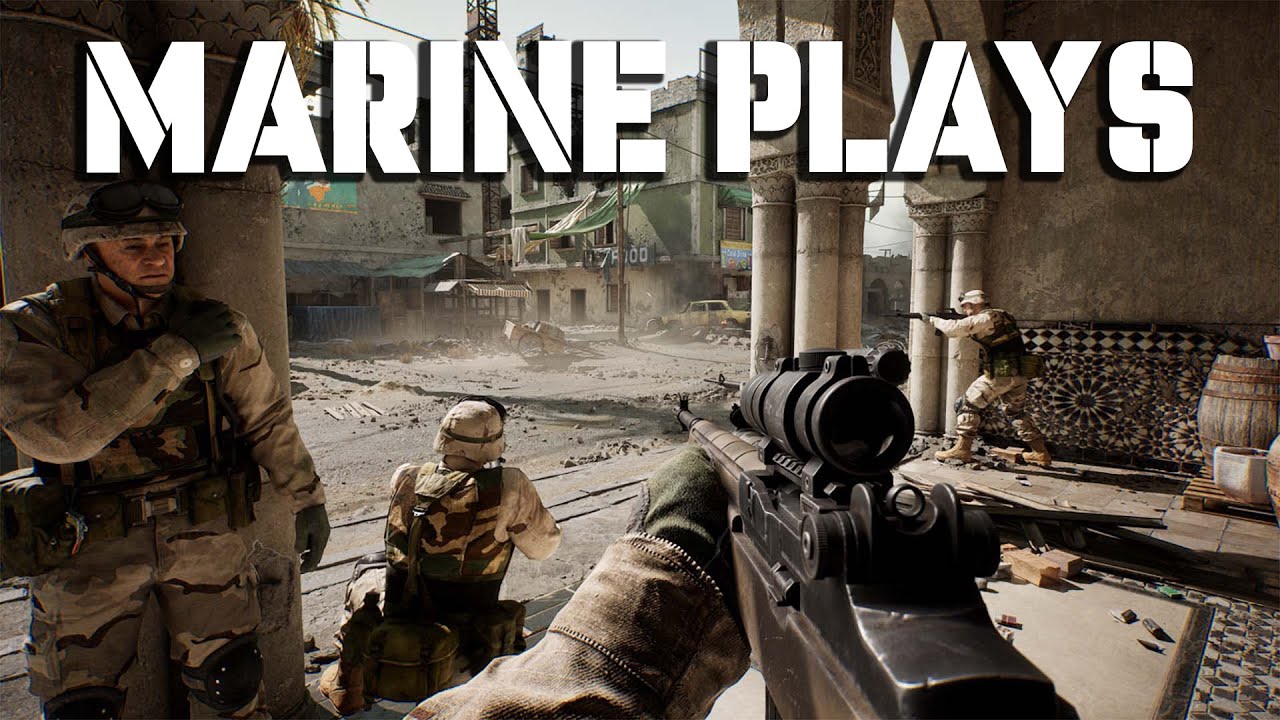 Marine Plays The NEW Delta Force Black Hawk Down Campaign