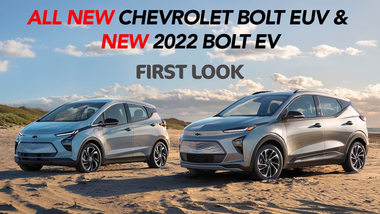 New 2022 Chevrolet Bolt EUV and 2022 Bolt EV | First Look