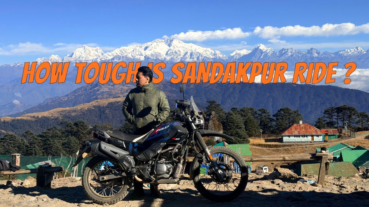 BIRTAMODE TO SANDAKPUR OFFROAD RIDE | ONLY 98 KM RIDE FROM BIRTAMODE | ANUP SHRESTHA VLOGS