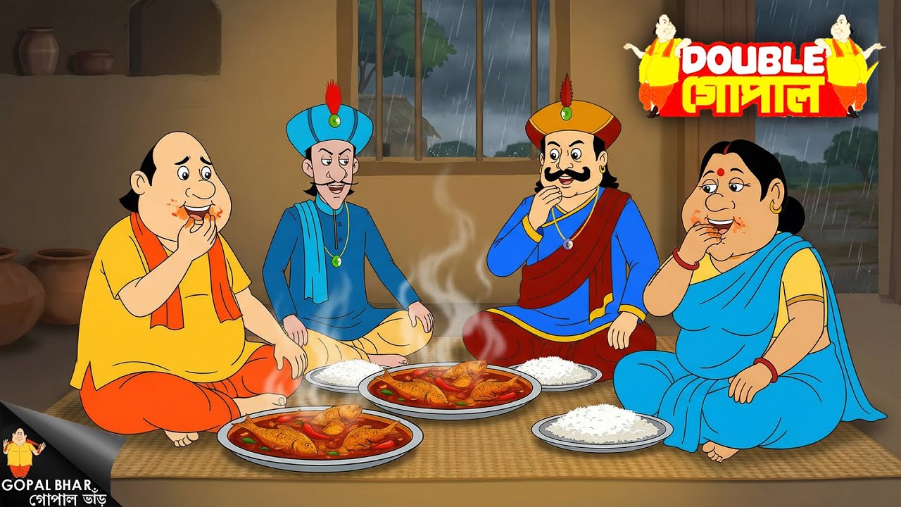 ভেজা বৃষ্টি আর ঝাল মাছের ভাত, গোপাল দাদা বনাম রাজা! | Gopal Bhar | গোপাল ভর | New Episode 2026