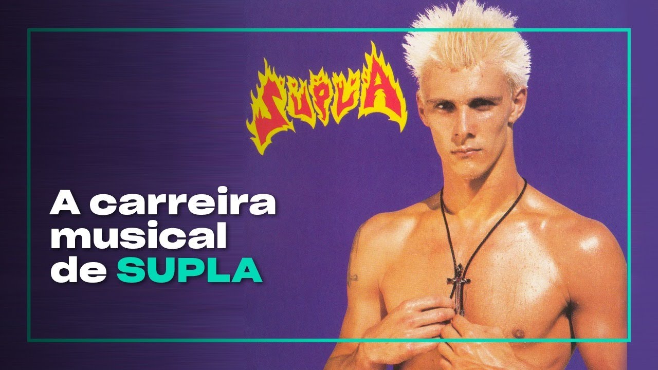 A carreira musical de Supla desde seu primeiro lançamento | O Som do Vinil