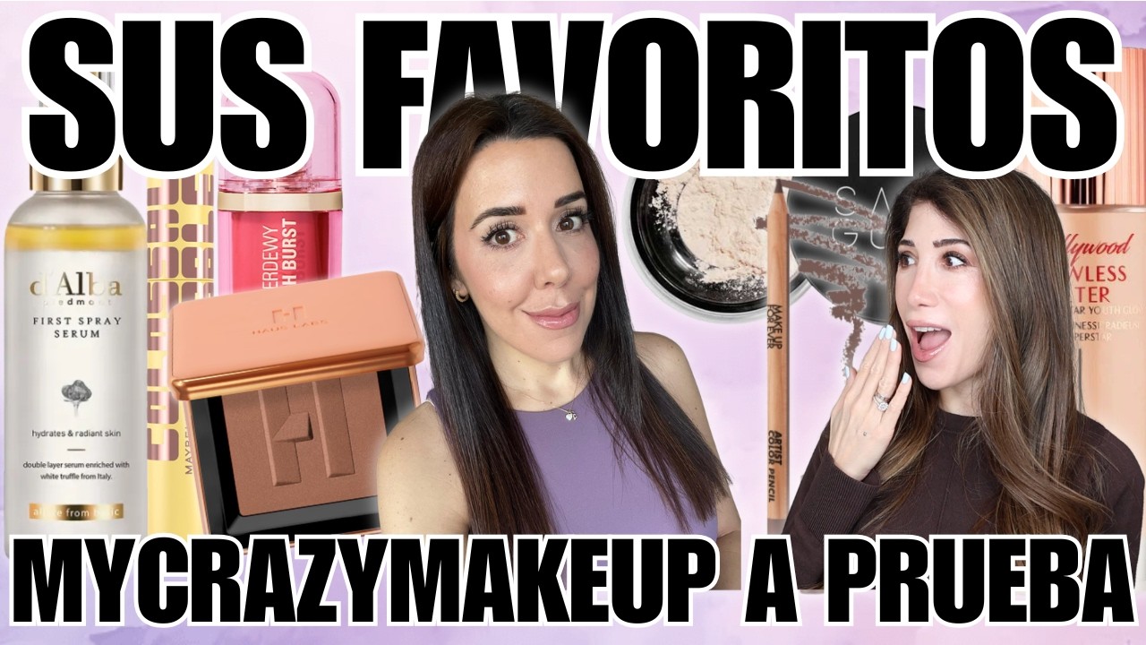 ¿QUÉ ME PARECEN LOS FAVORITOS DE MYCRAZYMAKEUP? ¡Leticia a prueba!