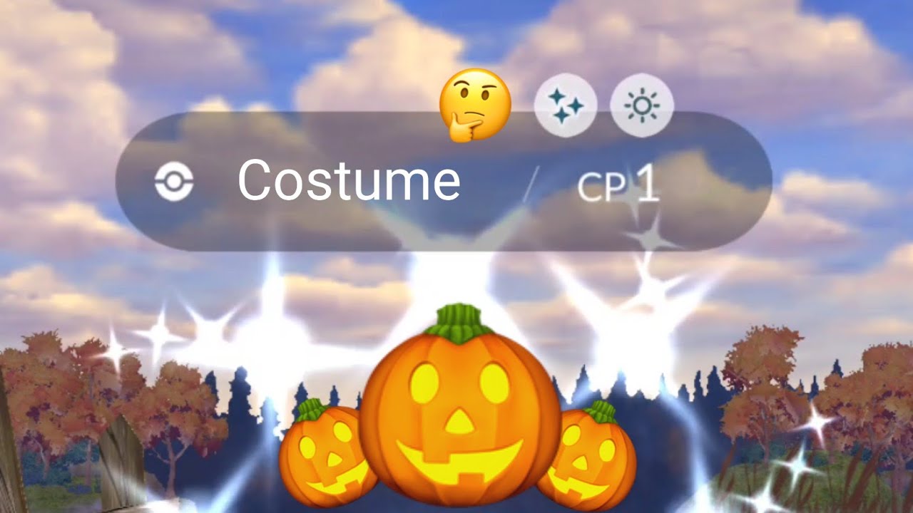 I caught the Best Halloween Costume Shiny but IVs..... 😢 Pokemon go