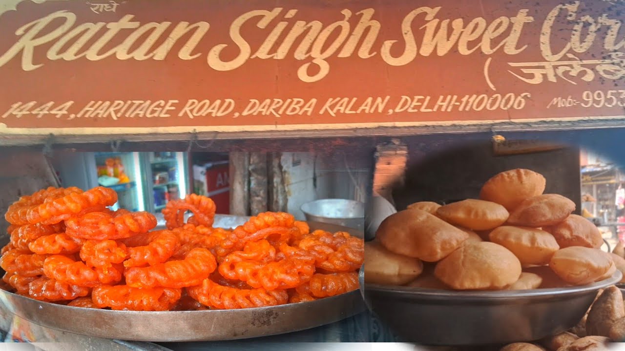 स्वादिष्ठ बेडमी पूरी सब्जी 😋 | Most Famous in Chandni Chowk | Ratan Singh Jalebi Wala 😋👌🏼 #foodvlog 