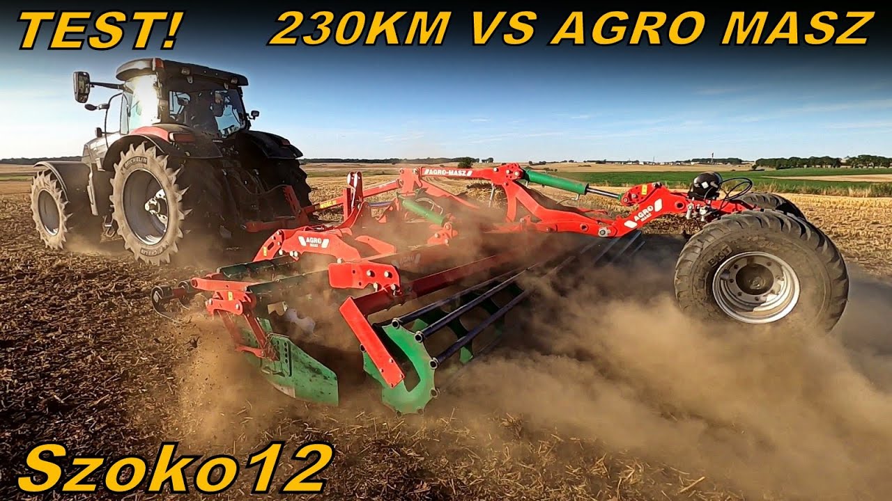 TESTY 2020 & AGRO MASZ TROLL 60 VS CASE PUMA CVX 230 Black