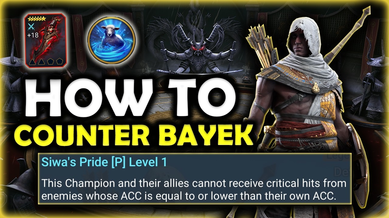 Bayek Is Ultra Popular And Strong! - Live Arena Seasonal Push I RAID: Shadow legends