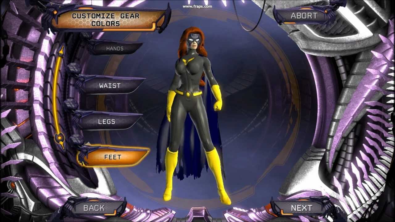 DC Universe Online Batgirl character creation(HD)