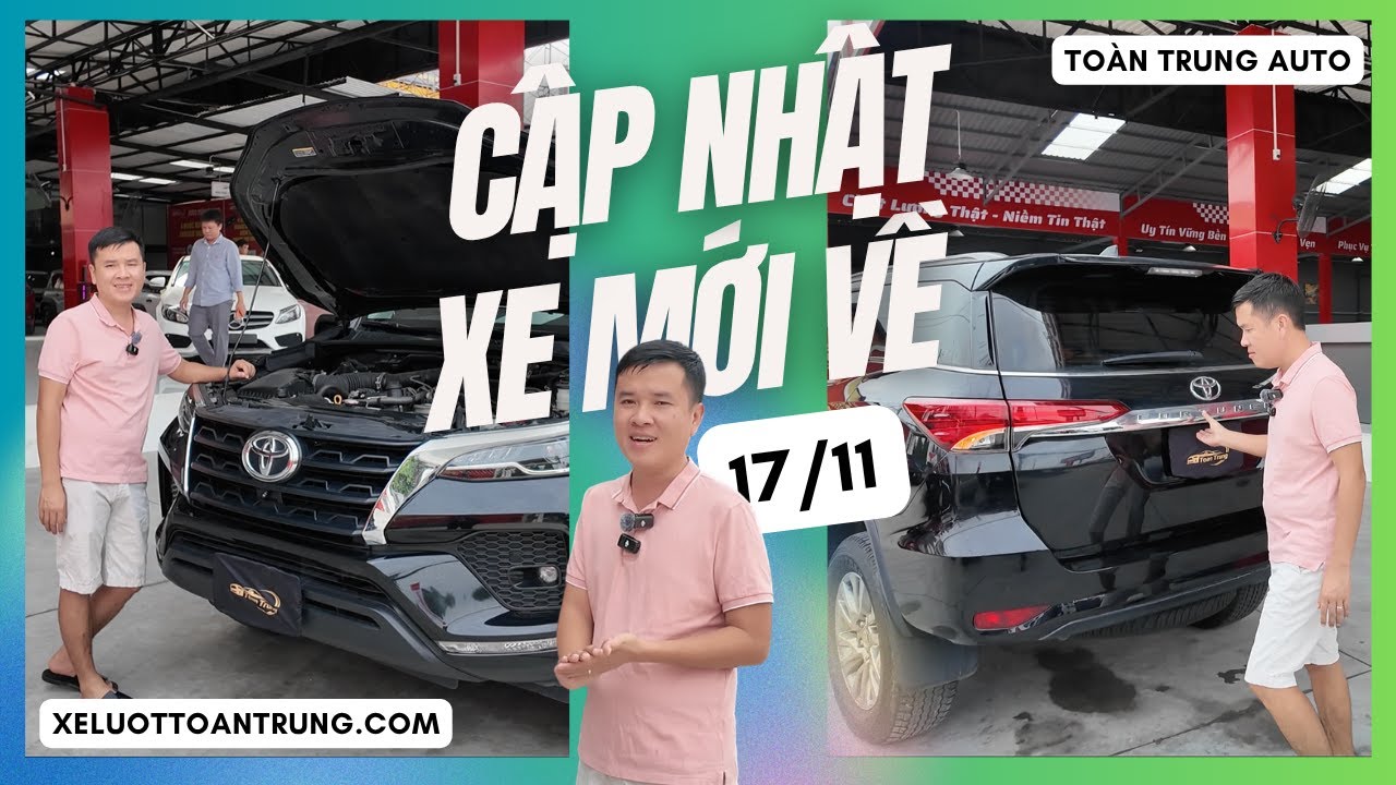 XE MỚI VỀ 17/11/2025 - ĐẦU TUẦN THÊM XE NGON GIÁ TỐT vừa cập bến tại Toàn Trung Auto