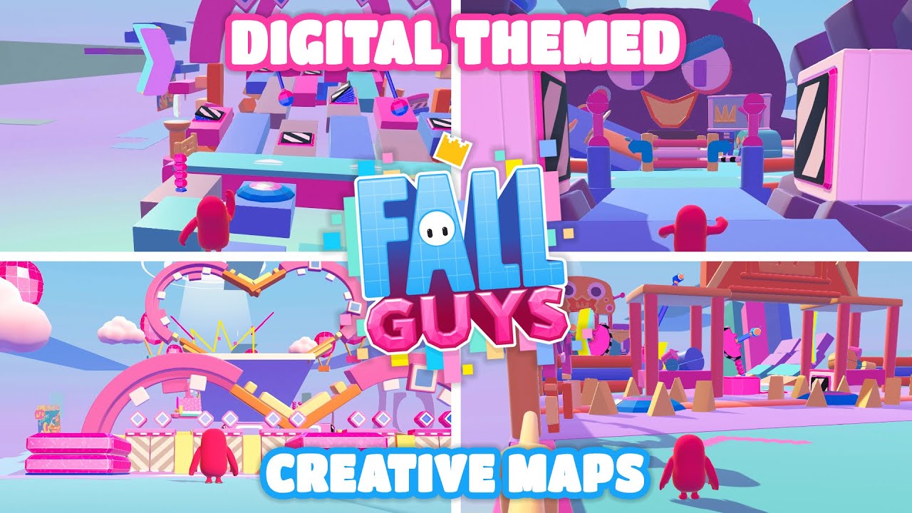 Fall Guys | Digital themed Creative Maps