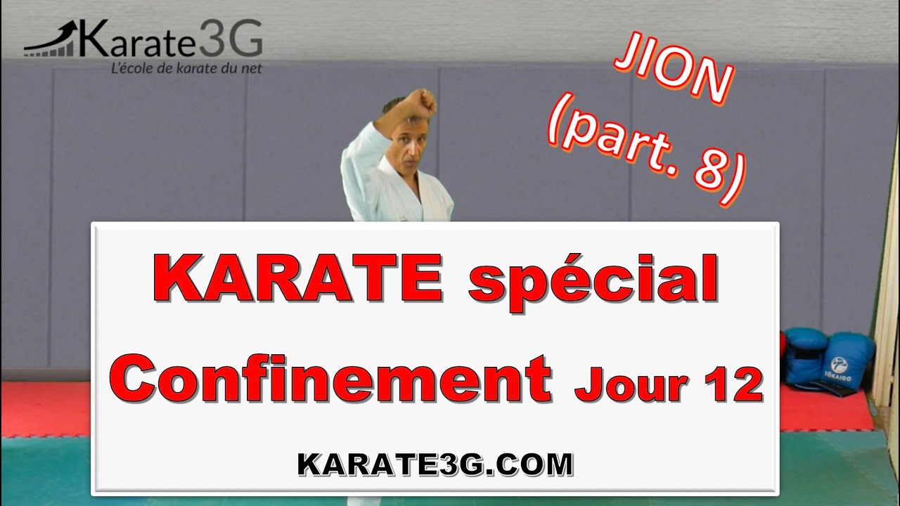 [Karate3g] Programme Confinement Jour 12 (Jion  partie 8)