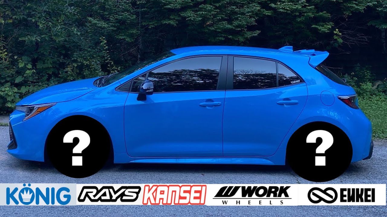 Новые диски для Corolla Hatch (Идеальная посадка!) [4K]