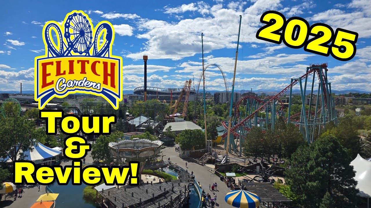 Elitch Gardens 2025: полный обзор и экскурсия по парку!