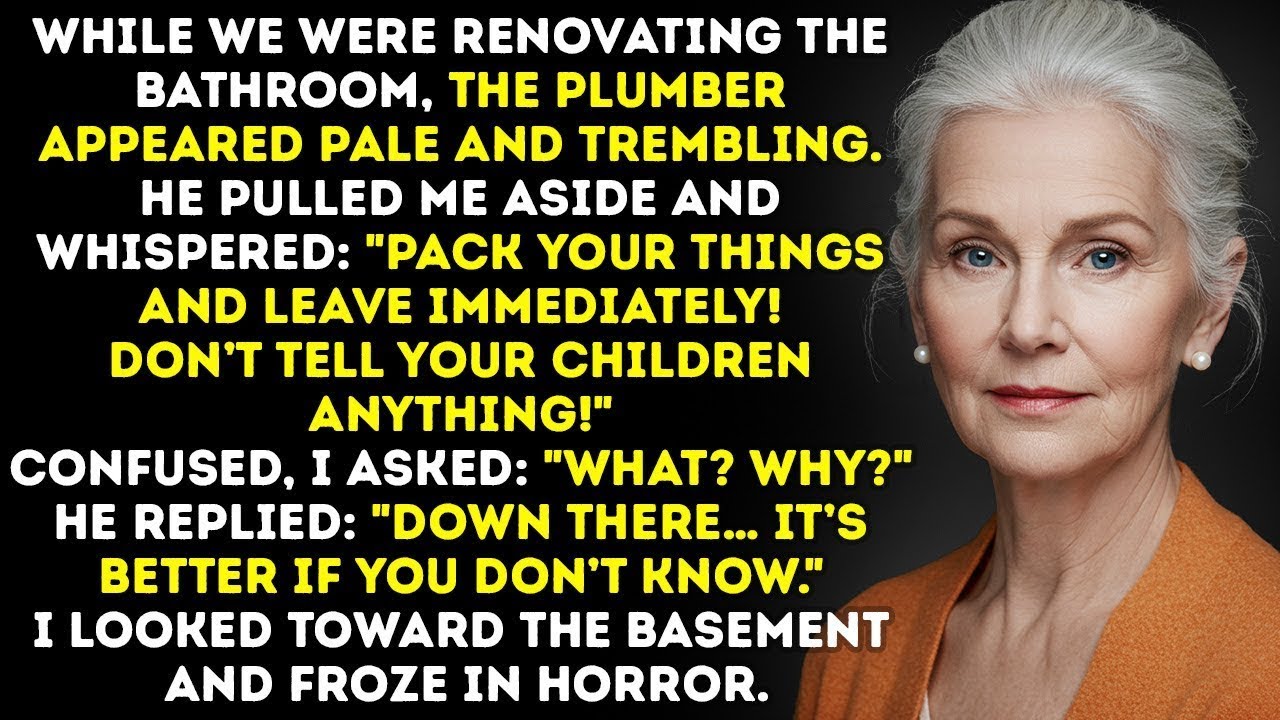 I Thought I Knew My Children — Until the Plumber Discovered What They Were Hiding in the Basement...
