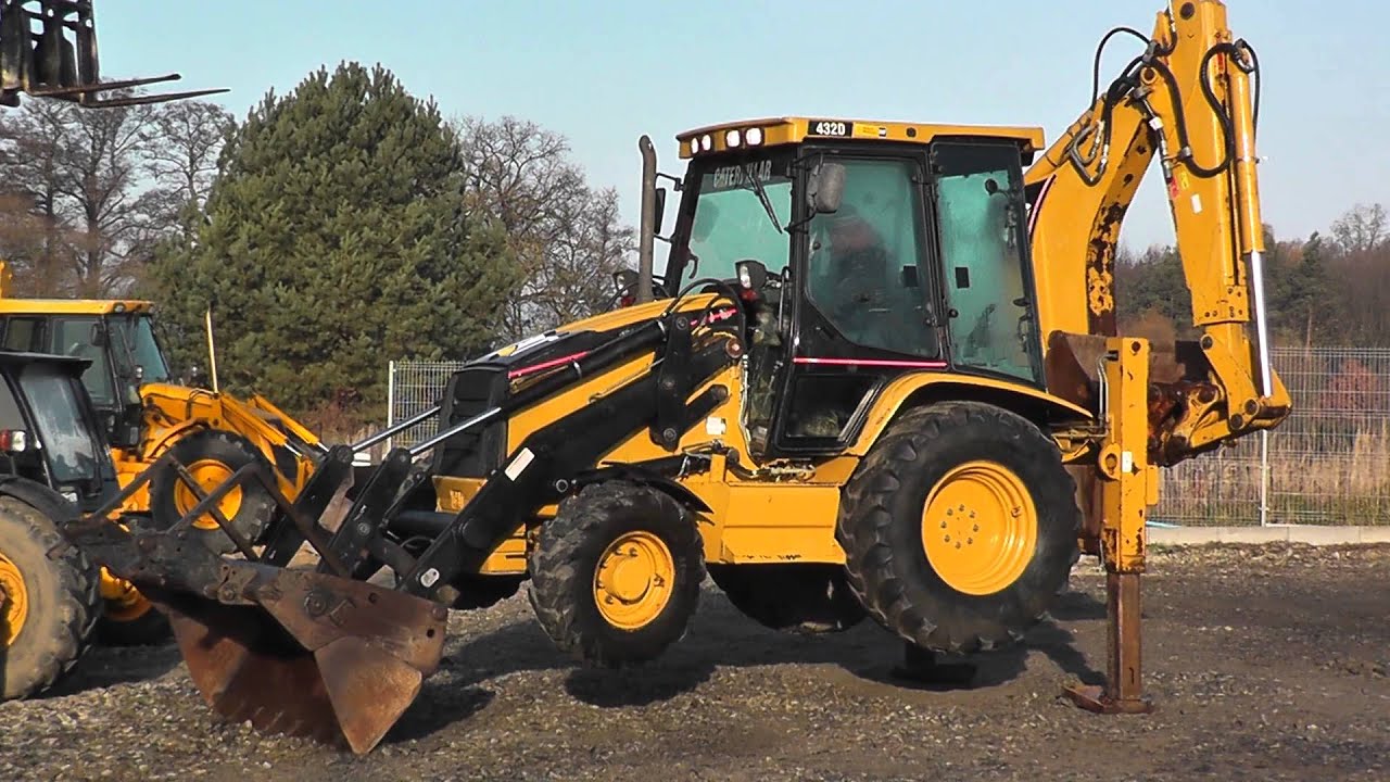 CAT 432D 2004Y WWW KMRENT PL KM MASZYNY BUDOWLANE MILICZ +48 663560322