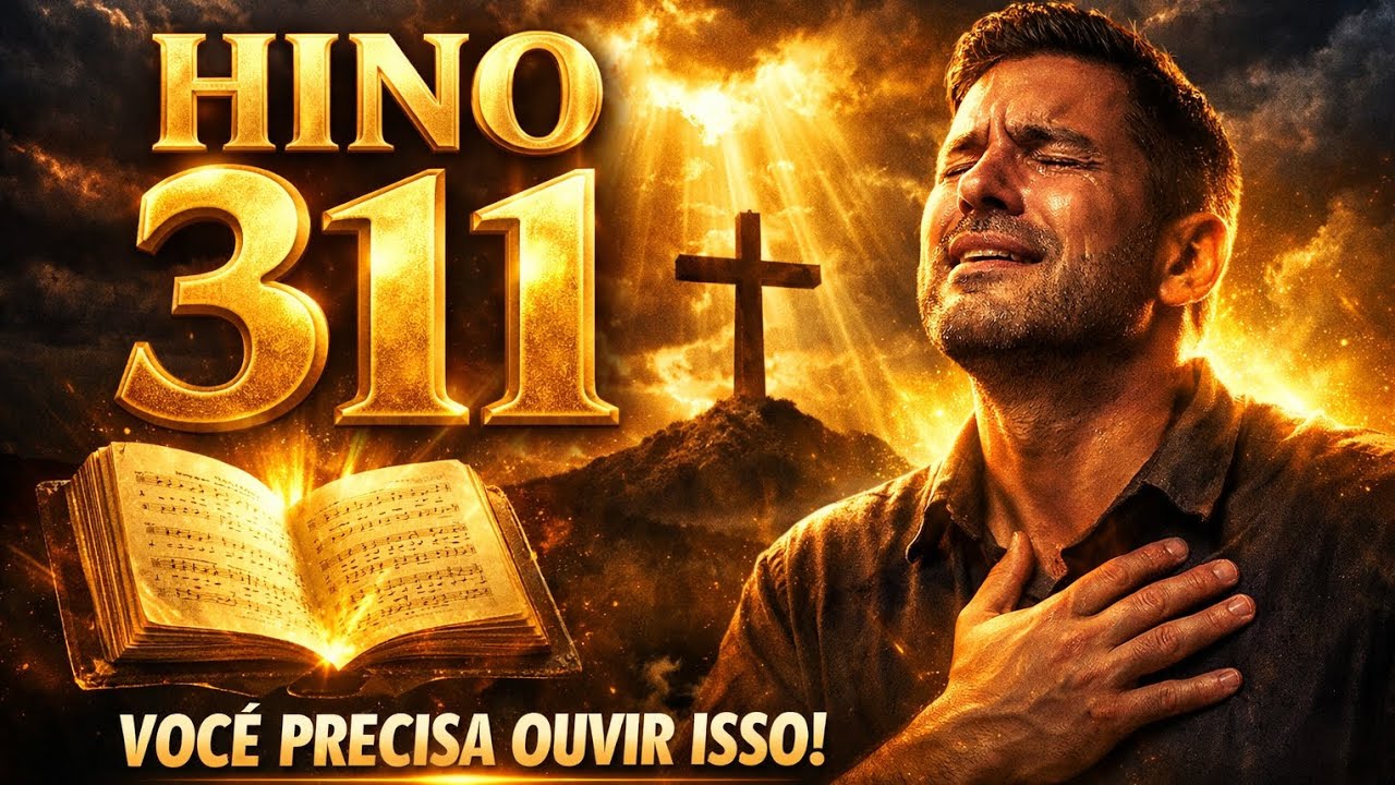 HINO 311 DA HARPA CRISTÃ | VOCÊ PRECISA OUVIR ESSE HINO HOJE PARA ACALMAR SEU CORAÇÃO 