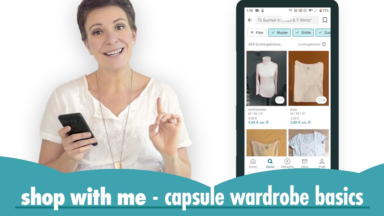 Buying Capsule Wardrobe Basics Second Hand – Shop With Me