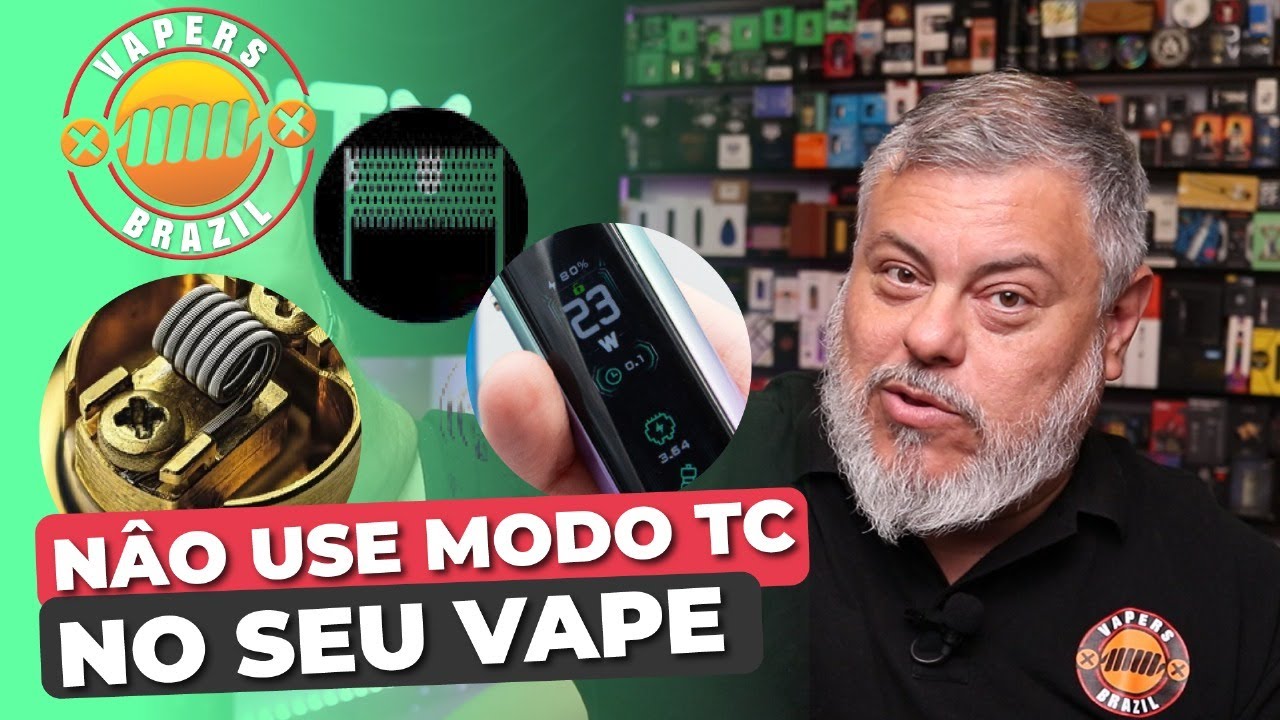 N&atilde;o use Modo TC no Vape