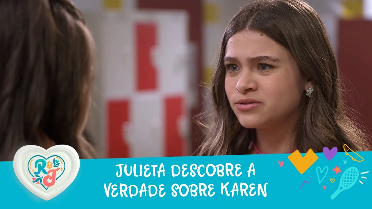 Julieta descobre que Karen derrubou cortina | A Infância De Romeu e Julieta
