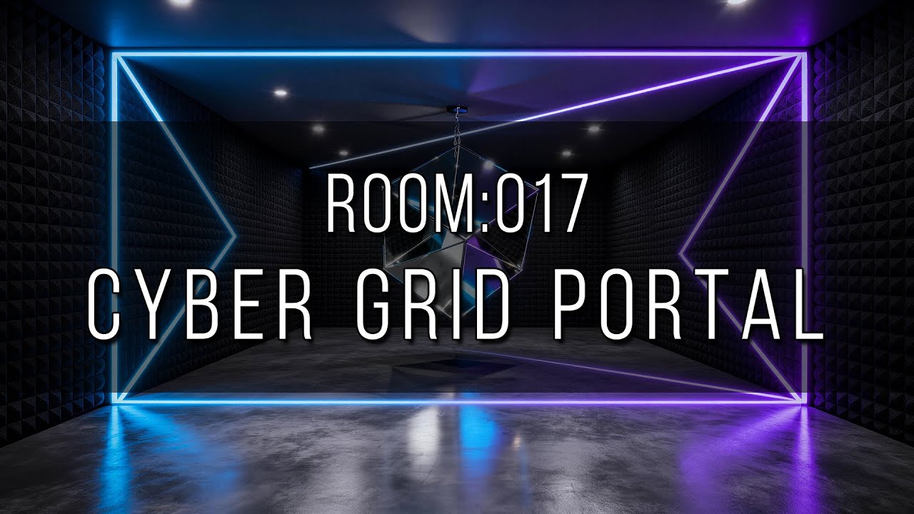 ROOM 017: Cyber Grid Portal | Полное погружение & Минималистичный ум [4K UHD]