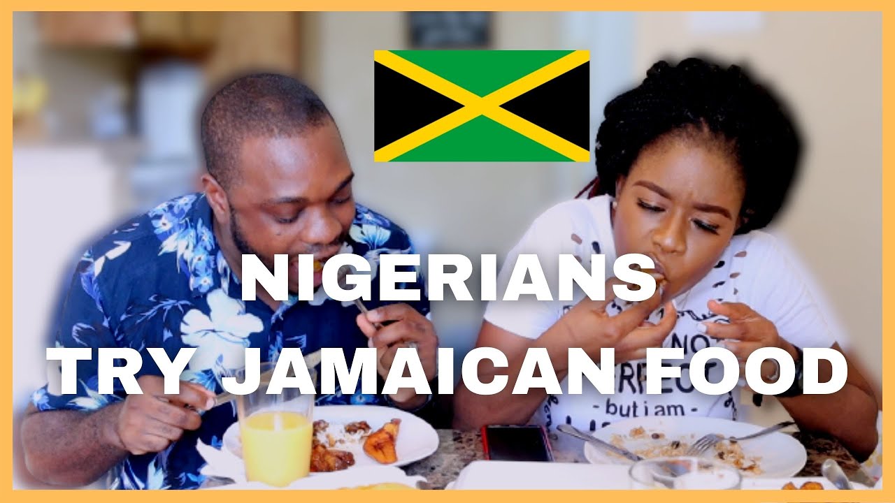 NIGERIAN COUPLE TRY JAMAICAN FOOD FOR THE FIRST TIME! OXTAIL, BROWN STEW CHICKEN etc.