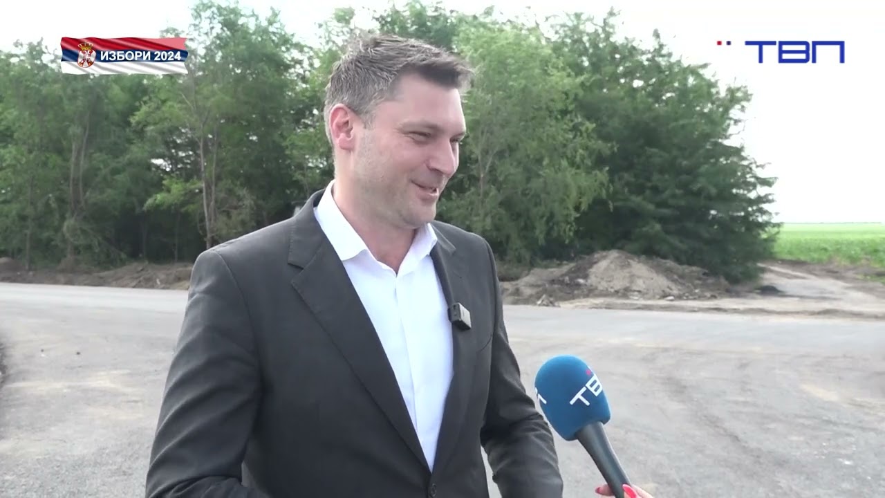 TV Pančevo - U toku radovi na rehabilitaciji opštinskog puta između Pančeva i Dolova