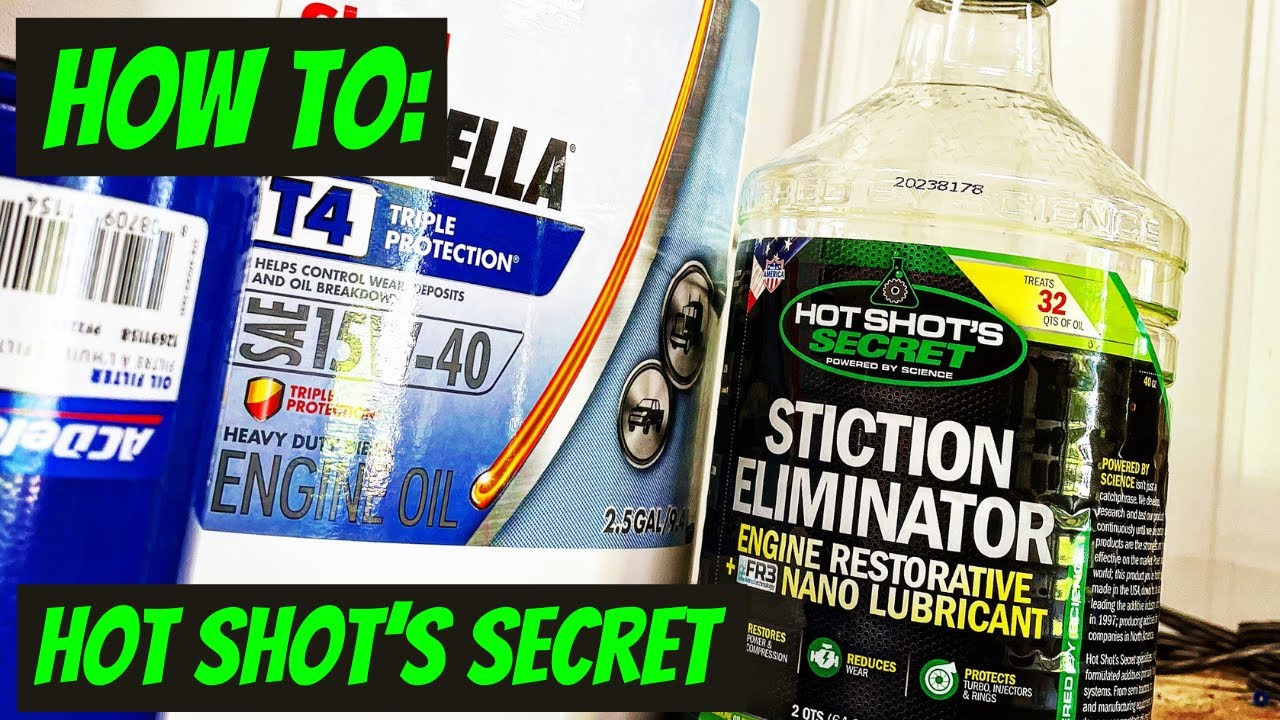 Как использовать Hot Shots Secret Stiction Eliminator! На LBZ Duramax с пробегом 300 тыс. миль!!!