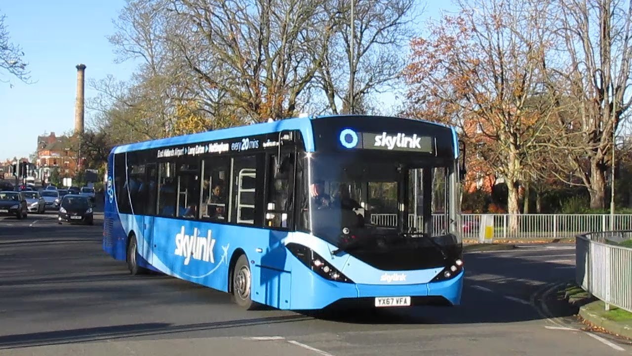 Buses around Derbyshire & Leicestershire November 2017