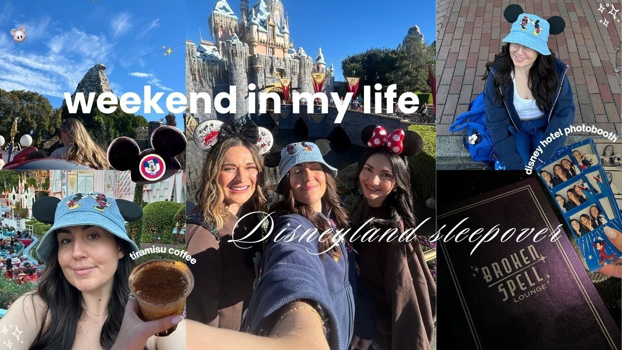 My first Disneyland sleepover! | Din Tai Fung, New 2026 Disney Foods, & lots of laughs ✨