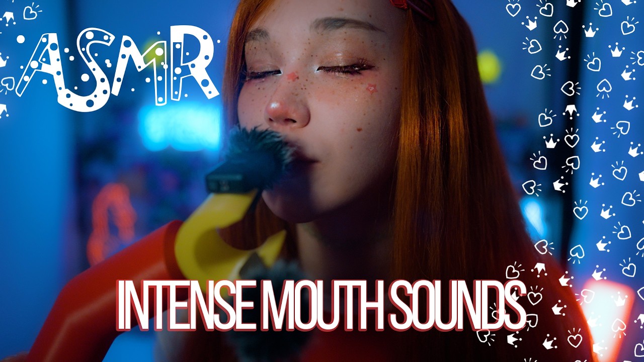 No Talking Intense Mouth Sounds / Chewing Gum ASMR