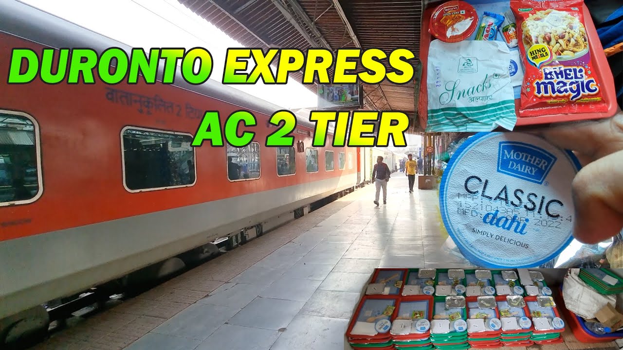 12273/Howrah - New Delhi Duronto Express | AC 2 Tier Full Journey in 4k ultra HD