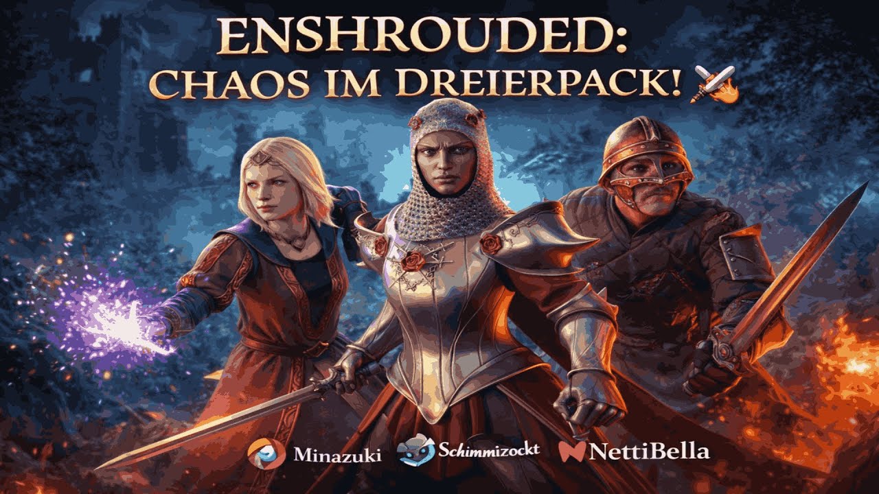 Chaos im Dreierpack mit @Schimmizockt @M1n4zuk1