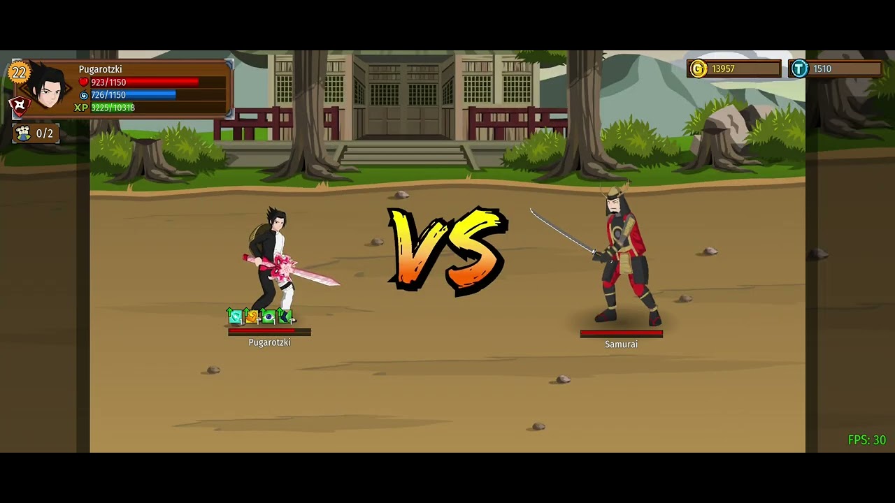 Ninja Master: A Shinobi Saga. Level 20 - 30 Grind