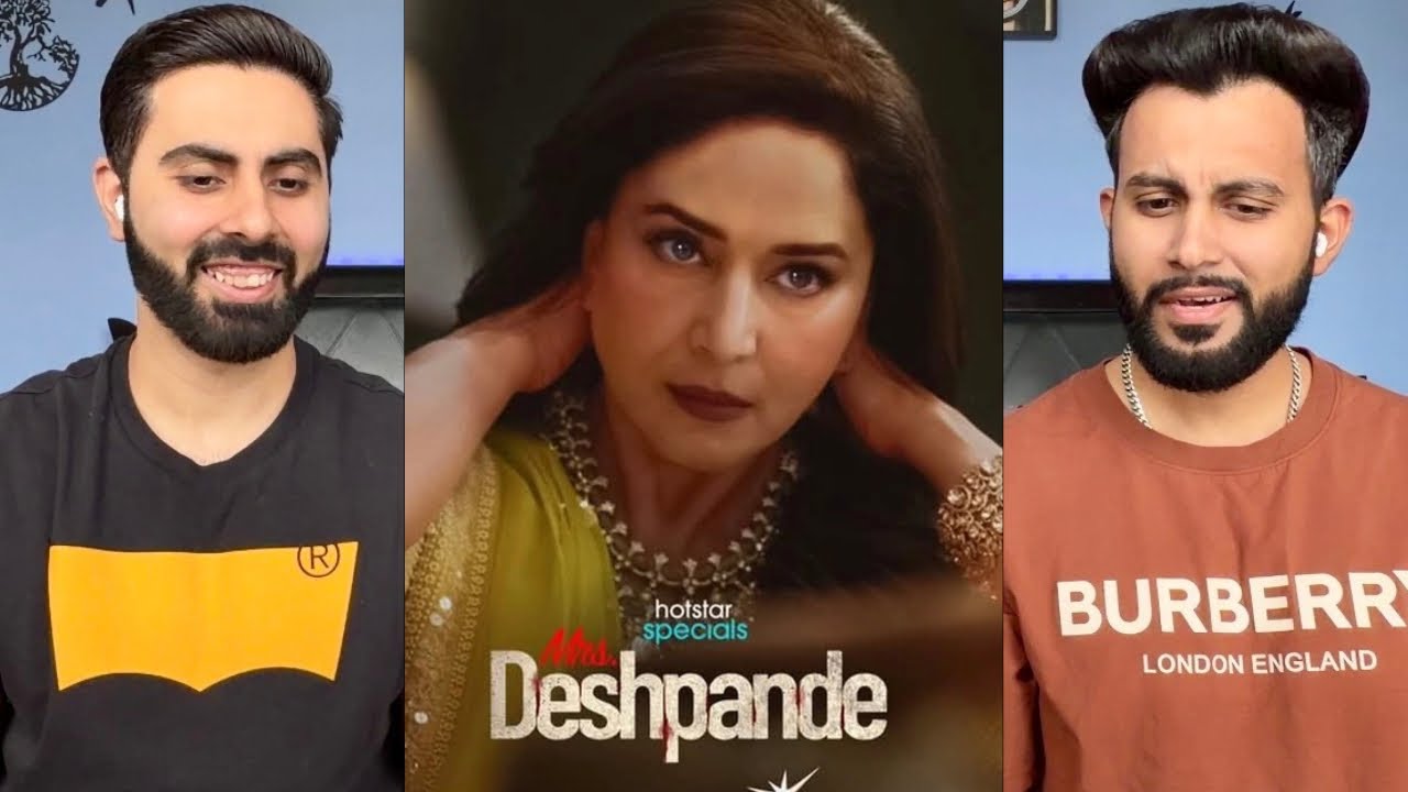 Mrs. Deshpande Official Trailer Reaction | Madhuri Dixit | Hotstar Specials