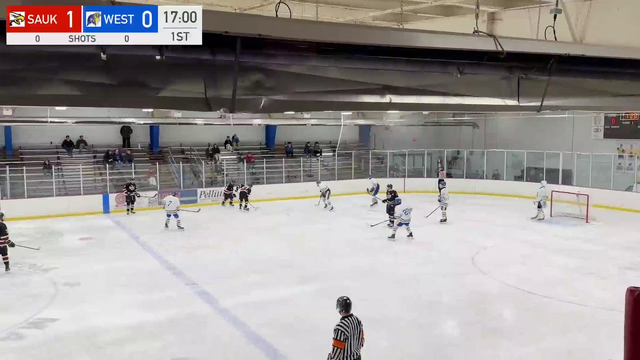 Madison West Regents Hockey vs Sauk Prairie 1/29/2026 - Period 1