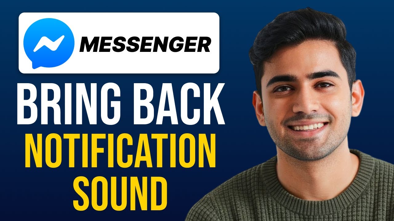 How To Bring Back Messenger Notification Sound (Full Guide)