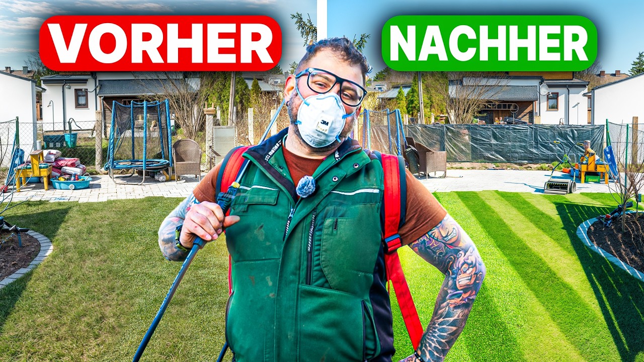 So wird dein Rasen endlich grün | Rasenpflege im Frühling