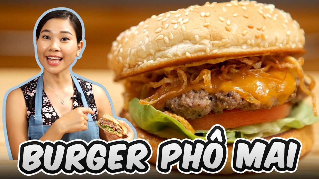 Cách làm bánh hamburger bò dễ dàng tại nhà