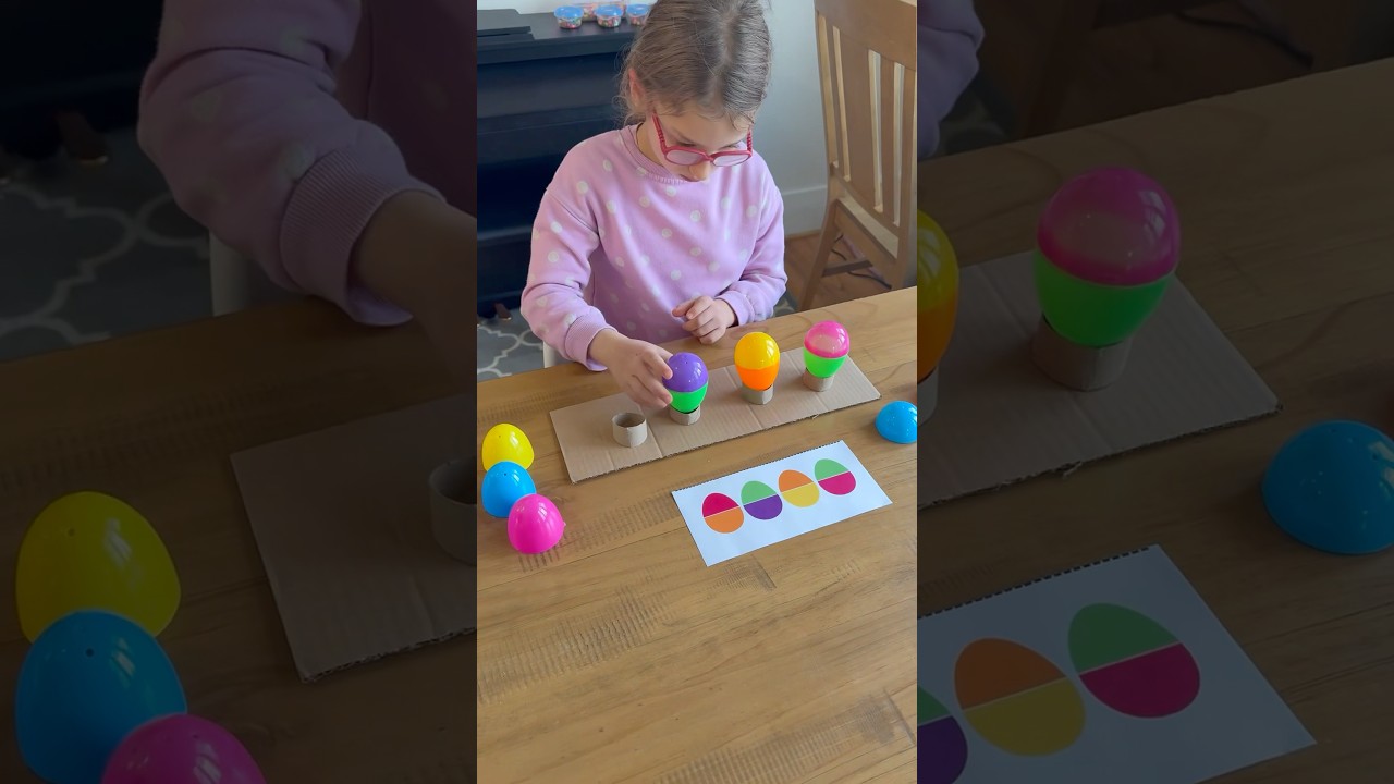 Egg Match #easter #activities #kidsgames