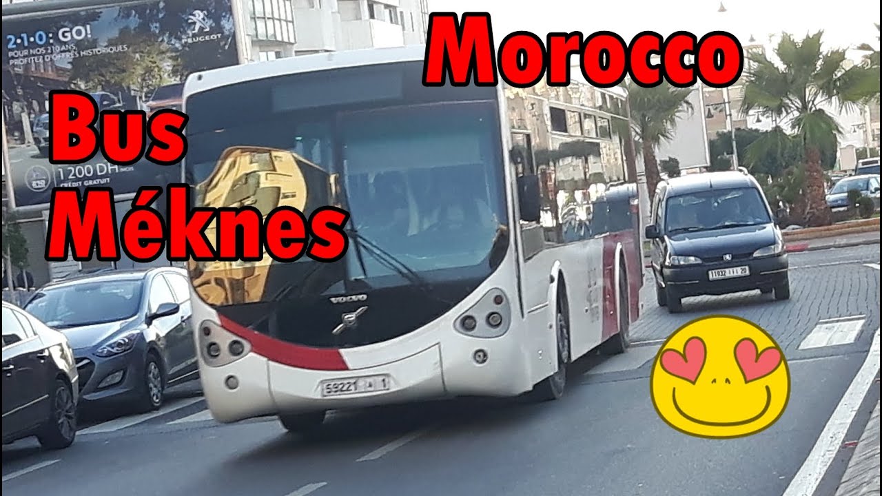 حافلات مكناس المغرب Bus Méknes Morocco