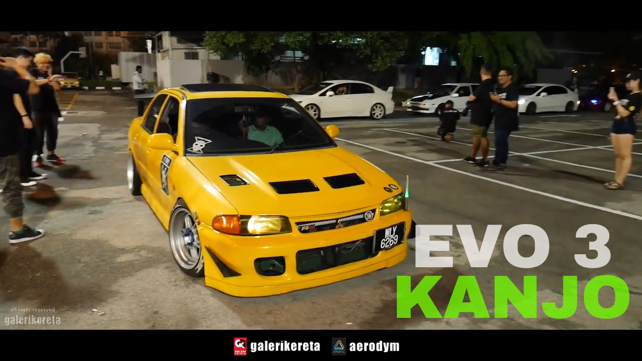 Proton Wira EVO Kanjosan Exhaust Sound - XO AutoSport Street Style in Malaysia
