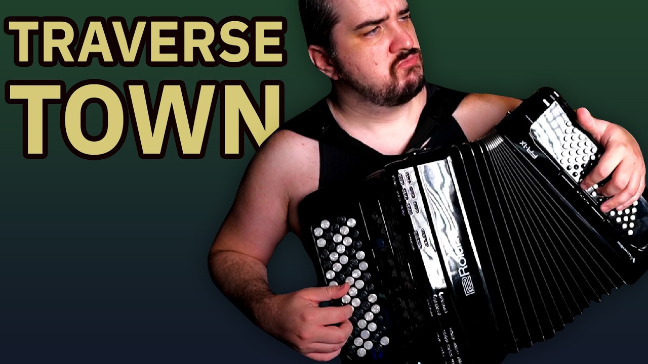 Traverse Town accordion cover - Kingdom Hearts