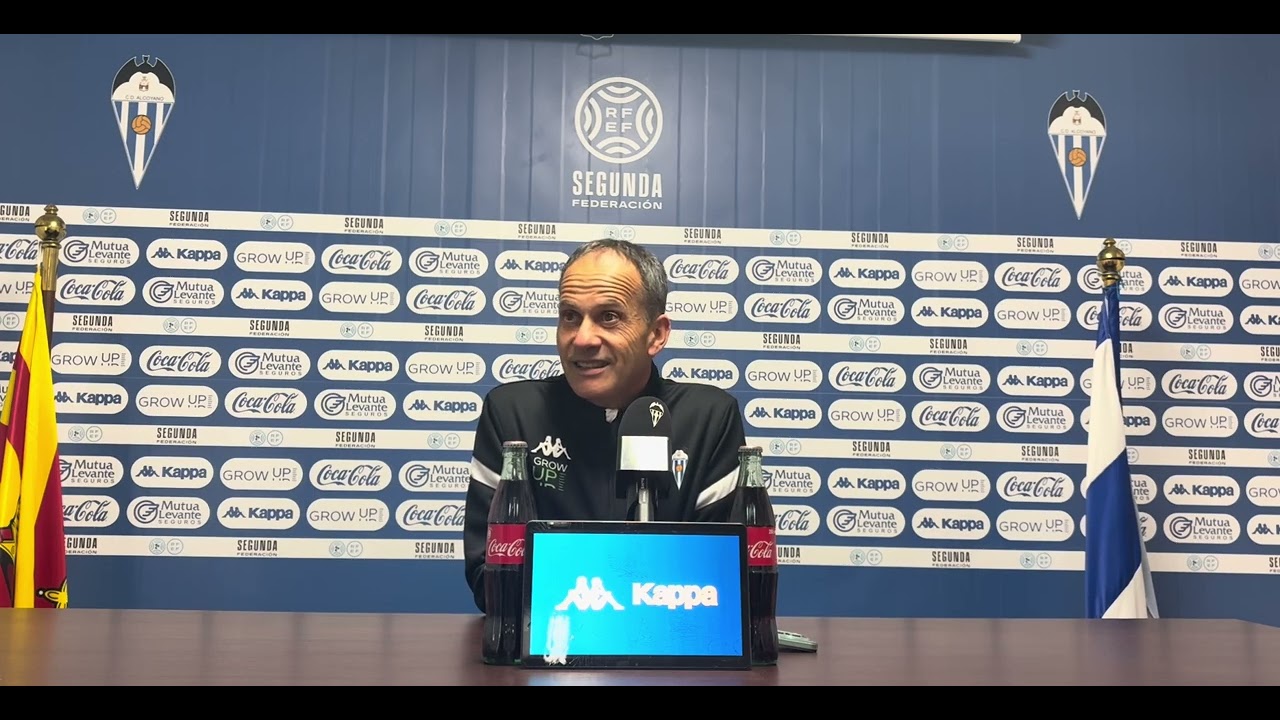 Declaraciones postpartido de nuestro míster Fran Alcoy J25 🆚 SD Ibiza