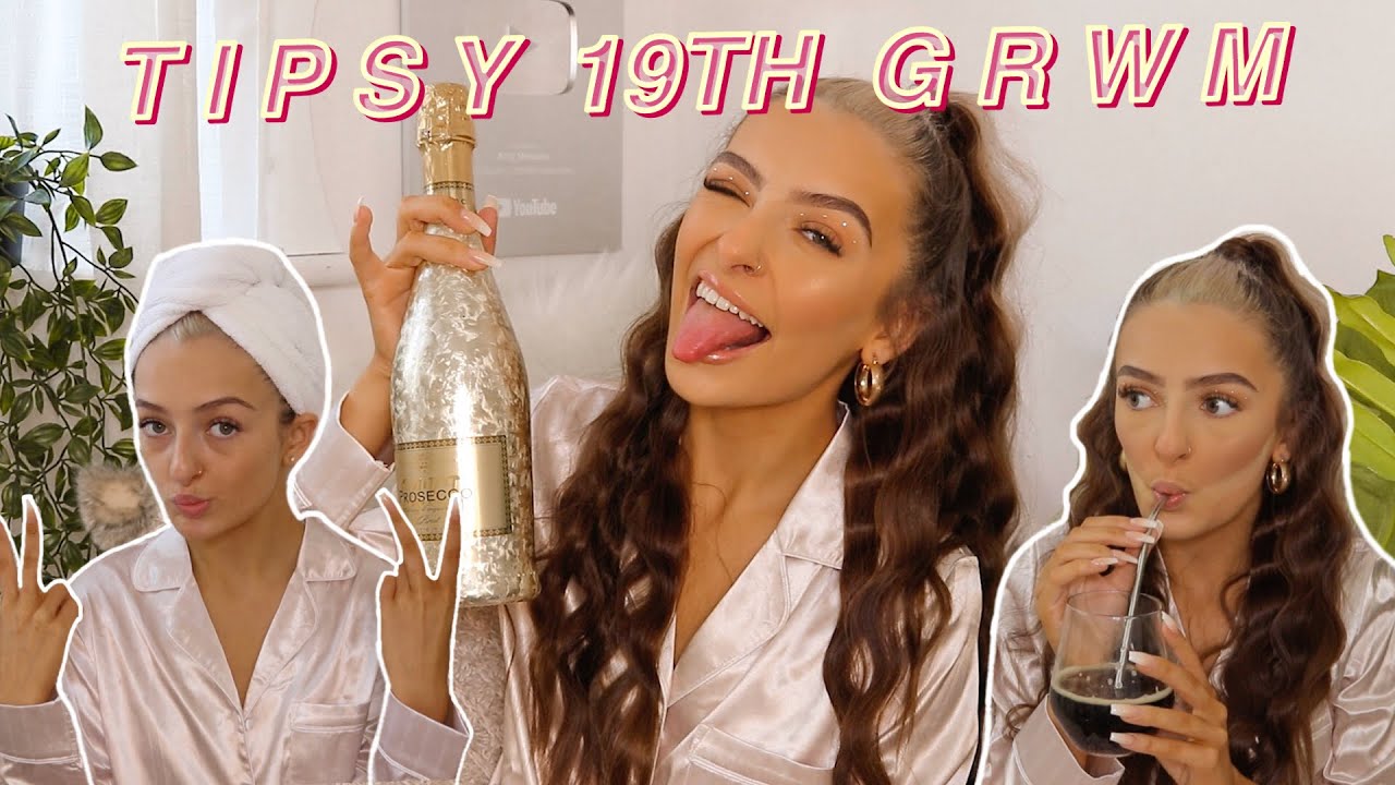 T!PSY 19th birthday GRWM | Amy Menzies