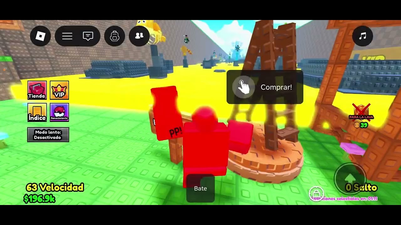 Jugando escapa de la lava por el brainrot |@IVANPRO1112|