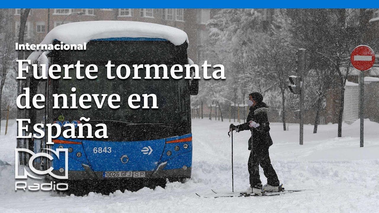 España: así se vivió la borrasca Filomena