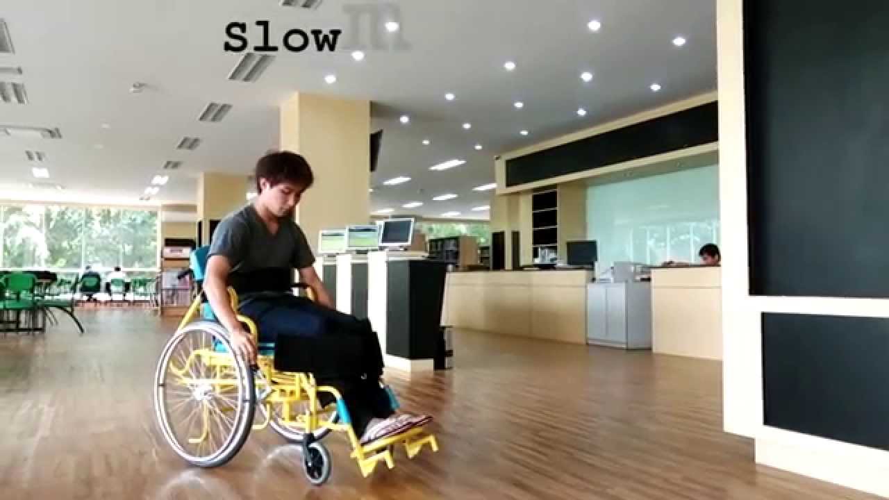 Standing wheelchair รถเข็นคนพิการแบบปรับยืน (ยืนด้วยตัวเอง)
