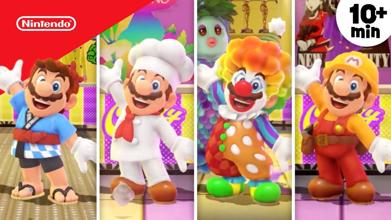 Hilarious Mario Outfits From Super Mario Odyssey 😅 Ep 2 | @playnintendo