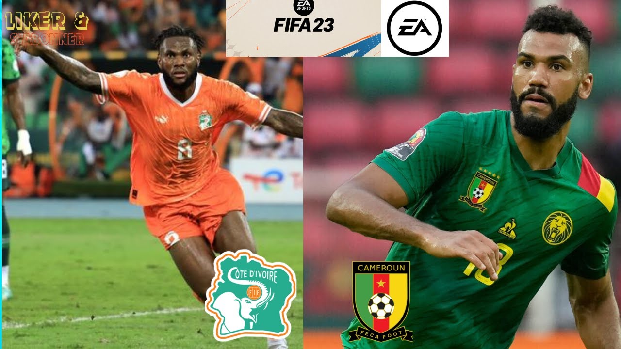Je joue à  FIFA 23 en 2024 | CÔTE D'IVOIRE VS CAMEROUN | Un MATCH DANS LES SENS 😍😍😍😍🔥🔥🔥🔥🔥